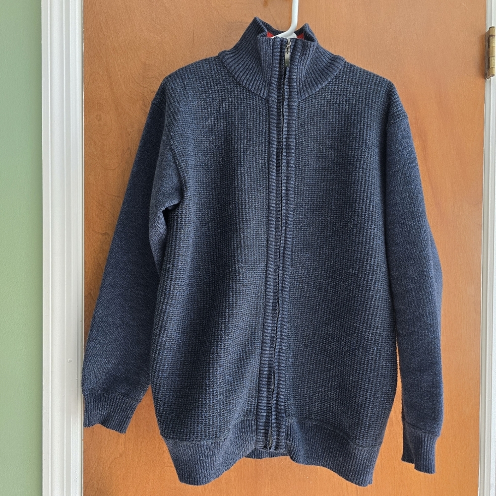 Jeep Fleece Lined Zip Up Jacket Size M